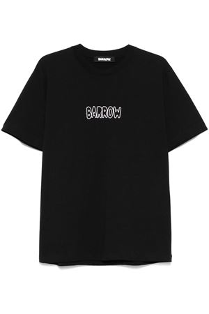 Black cotton T-shirt BARROW | S5BWUATH053110