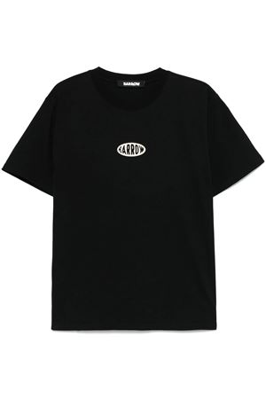 Black cotton T-shirt BARROW | S5BWUATH066110