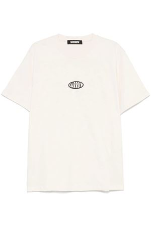 Ecru cotton T-shirt BARROW | S5BWUATH066BW029