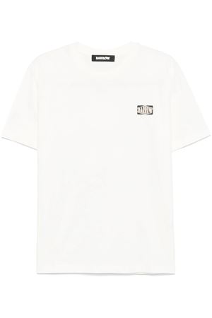 T-shirt in cotone bianco BARROW | S5BWUATH147002