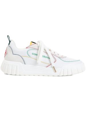 Sneakers in pelle bianca CASABLANCA | APS25SNK01702M.