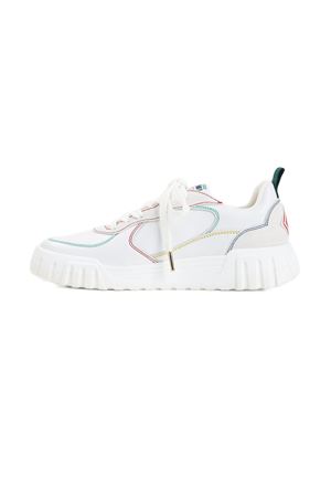 Sneakers in pelle bianca CASABLANCA | APS25SNK01702M.