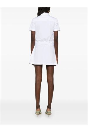 White cotton mini dress CASABLANCA | WPS25DR13801.