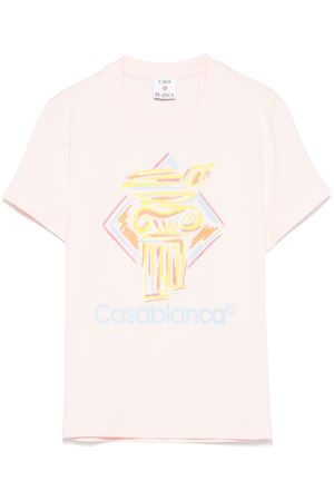 Diamond Column-printed T-shirt CASABLANCA | WPS25JTS02001.