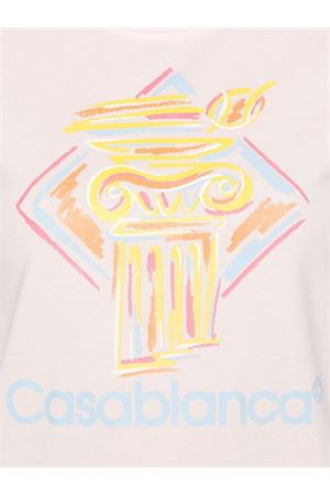 Diamond Column-printed T-shirt CASABLANCA | WPS25JTS02001.