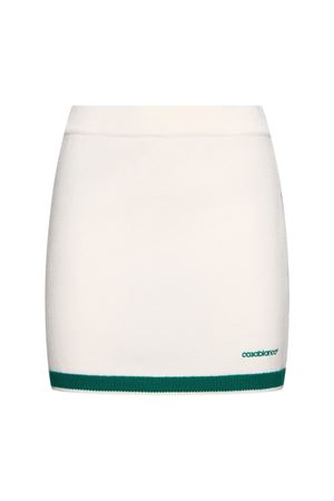 White merino Tennis skirt CASABLANCA | WPS25KW85701.