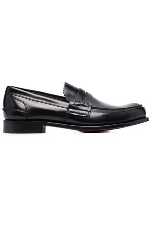 Pembrey Bookbinder Fumè Penny Loafer Black CHURCH'S | EDB0039LGF0AAB