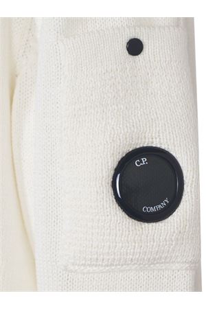 Maglione in cotone bianco C.P.COMPANY | 18CMKN077A110058A103