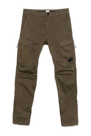 Pantaloni cargo ergonomici in senape C.P.COMPANY | 18CMPA127A005694G683