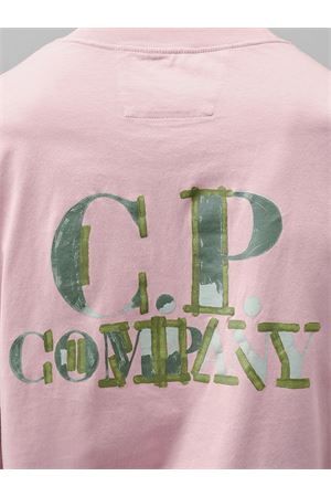 Logo-Print T-Shirt C.P.COMPANY | 18CMTS148A006586W520