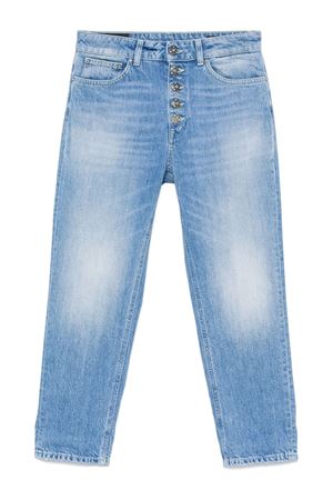 Jeans Koons in cotone azzurro DONDUP | DP268BDFE286DLC9800