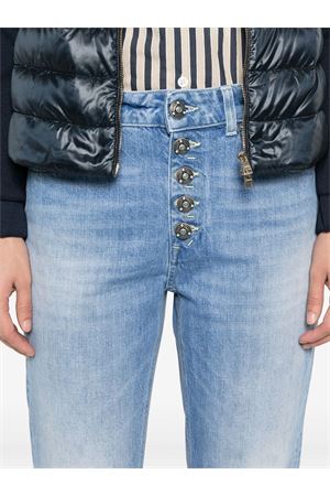 Jeans Koons in cotone azzurro DONDUP | DP268BDFE286DLC9800