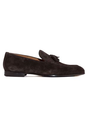 Dark brown suede loafers DOUCAL'S | DU1080PANNUF009TM23.