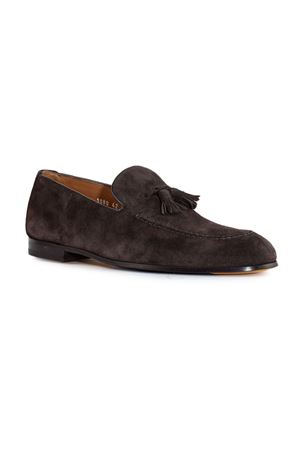 Dark brown suede loafers DOUCAL'S | DU1080PANNUF009TM23.