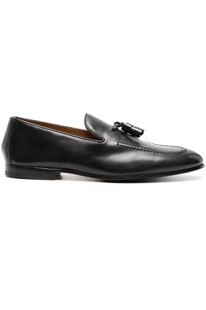 Black calf leather loafers DOUCAL'S | DU1080PANNUF159NN00.