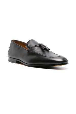 Black calf leather loafers DOUCAL'S | DU1080PANNUF159NN00.