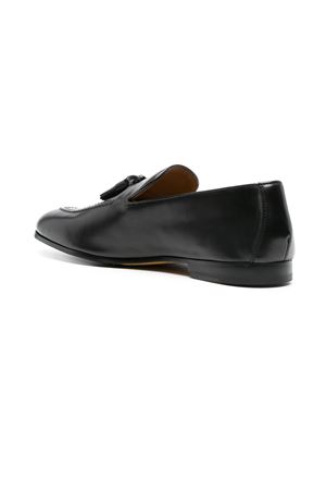 Black calf leather loafers DOUCAL'S | DU1080PANNUF159NN00.