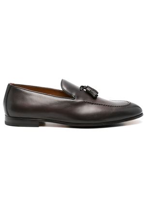 Dark brown calf leather loafers DOUCAL'S | DU1080PANNUF159TM29.