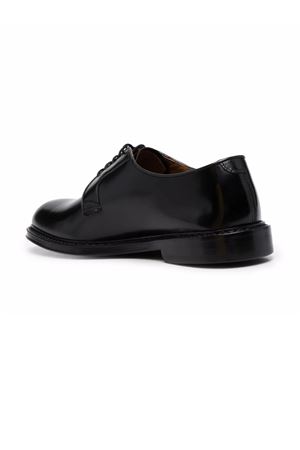 Black leather Derby shoes DOUCAL'S | DU1385PHOEUY007NN00.