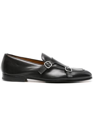 Black leather Monk shoes DOUCAL'S | DU3160PANNUF159NN00.