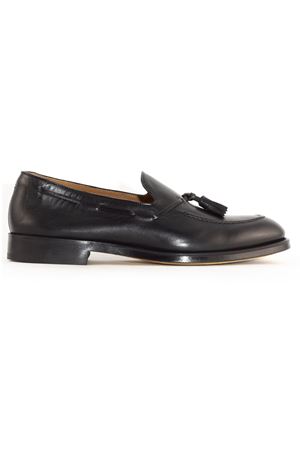 Black calfskin leather loafers DOUCAL'S | DU3339ORVNUY259NN00.