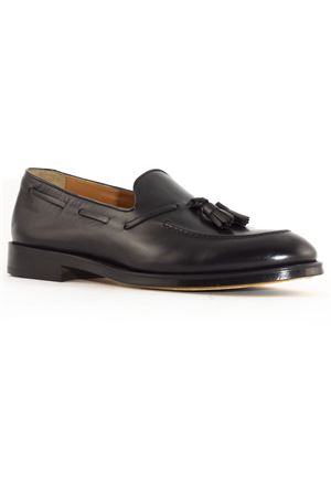 Black calfskin leather loafers DOUCAL'S | DU3339ORVNUY259NN00.