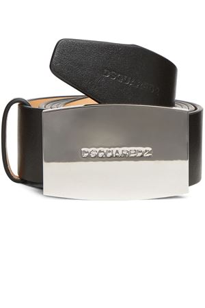 Black leather belt DSQUARED | BEM062201500001M802