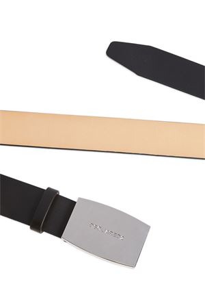 Black leather belt DSQUARED | BEM062201500001M802