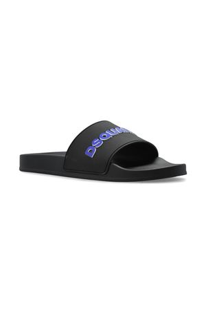 Black pool slides DSQUARED | FFM002317205013M1604