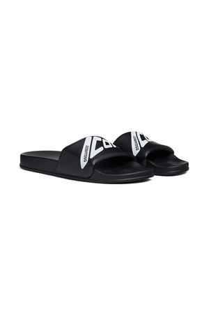 Sandali slides neri DSQUARED | FFM002816808241M063