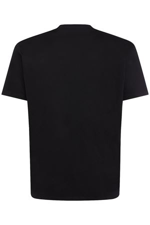 Black cotton t-shirt DSQUARED | S71GD1544S23009900