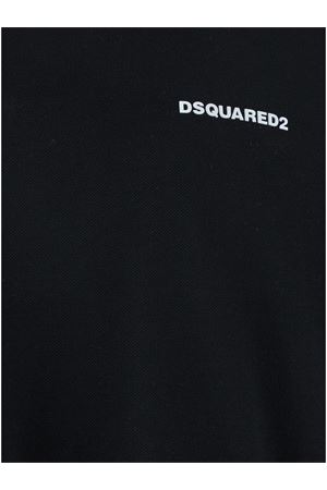 T-shirt in cotone nero DSQUARED | S71GD1564S22743900