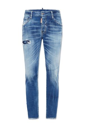 Jeans in misto cotone blu DSQUARED | S71LB1577S30342470