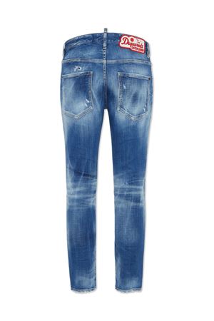 Medium Small Hole Wash Skater Jeans DSQUARED | S71LB1577S30342470