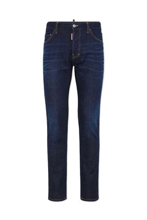 Jeans In Denim Di Cotone Blu DSQUARED | S71LB1595S30664470