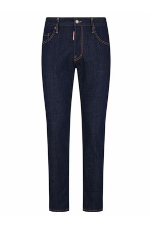 Blue stretch-cotton denim jeans DSQUARED | S74LB1425S30664470