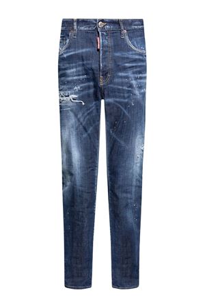 Blue cotton denim jeans DSQUARED | S74LB1557S30664470