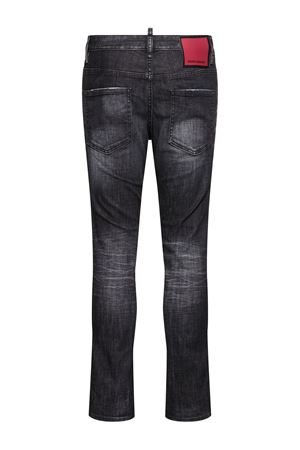 Black stretch-cotton denim jeans DSQUARED | S74LB1617S30357900