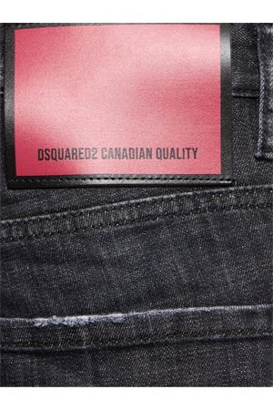 Jeans skater slim nero DSQUARED | S74LB1617S30357900