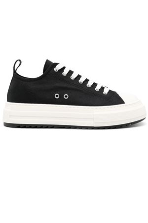 Sneakers Berlin in tela nera DSQUARED | SNM0346003000012124