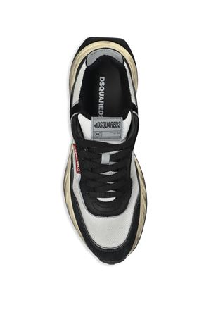 Sneakers Sprinter nera e grigia DSQUARED | SNM040023808186M063