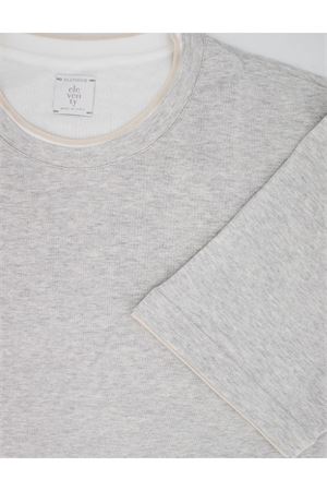 T-shirt in cotone grigio ELEVENTY | K75TSHK02TES0K266130102