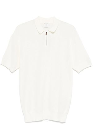 Polo in cotone bianco ELEVENTY | K76POLK15MAG0A00101