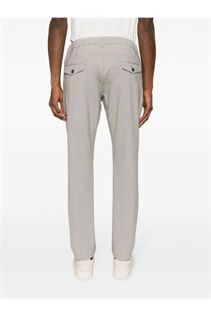 Heather grey tapered trousers ELEVENTY | X75PANB21TES0A05306