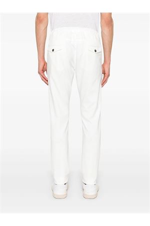 White cotton tapered trousers ELEVENTY | X75PANB21TET0K00501