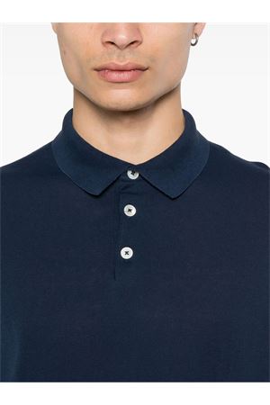 Navy blue cotton polo shirt ELEVENTY | X76MAGC14MAT0A00111A