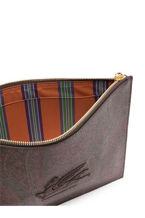 Pouch in tessuto jacquard con motivo Paisley ETRO | MP2C0006AA012M0019