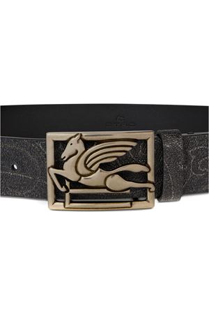 Paisley jacquard cotton fabric belt ETRO | MP3A0007AA065N0000