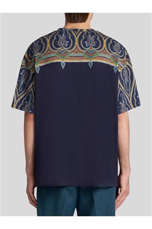 Pure cotton crew-neck T-shirt ETRO | MRMA0022AJ276X0883