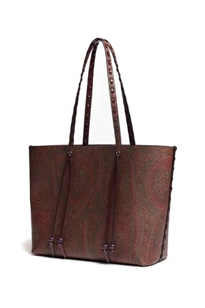 Large Arnica 1984 tote bag Paisley jacquard fabric ETRO | WP1D0024AE246R2723